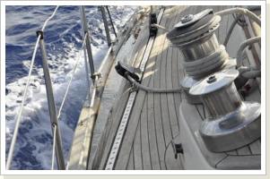 das erste Mal unter Segeln - September 2013 das erste Mal unter Segeln - September 2013